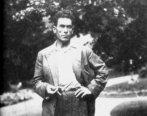 Todor Angelov a Brussel·les després de passar pels camps de concentració francesos (ca. 1939)