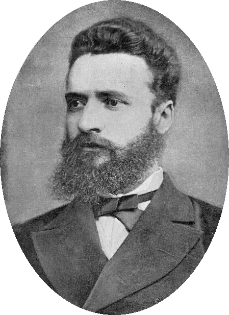 Hristo Botev fotografiado por Toma Hitrov (Bucarest, mayo de 1875)