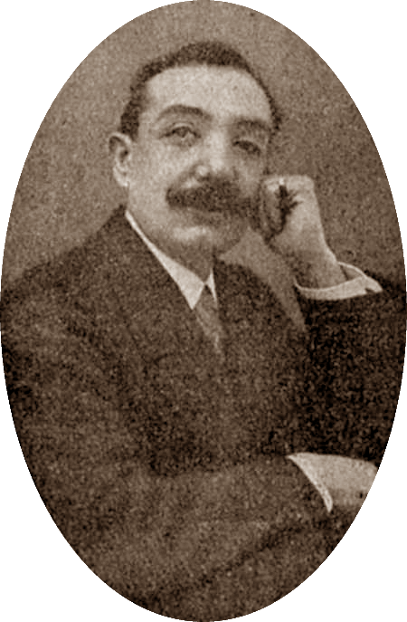 Emilio González Linera fotografiat per Cartagena (ca. 1916)