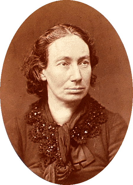 Louise Michel fotografiada por Nadar (1878)