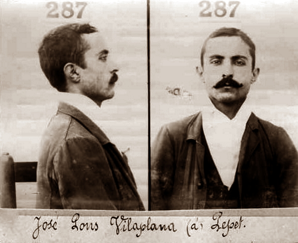 Foto antropomètrica de Josep Pons Vilaplana (ca. 1897)