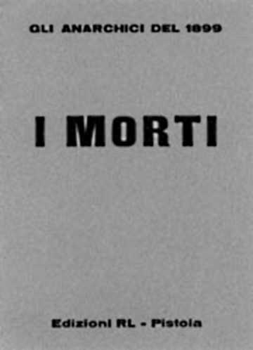 Coberta de l'edició facsímil d'"I Morti" (1974)