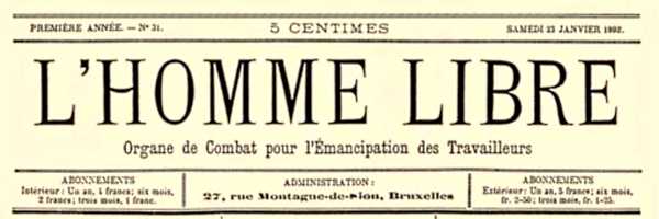 Cap&ccedil;alera de "L'Home Libre"