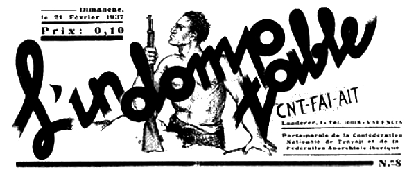 Cap&ccedil;alera de "L'Indomptable"