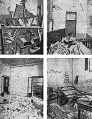 Diverses seus de l'anarquista Unió Sindical Italiana (USI) assaltades pels feixistes (1921)