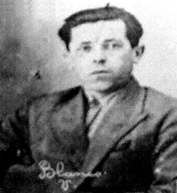 Foto policíaca de Victorino Blanco Rodríguez (27 de novembre de 1925)