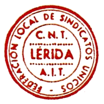 Anagrama de la CNT de Lleida