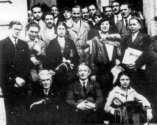 Participants en el 11&egrave; Congr&eacute;s Internacional d'Ido (Sopron, 1930)